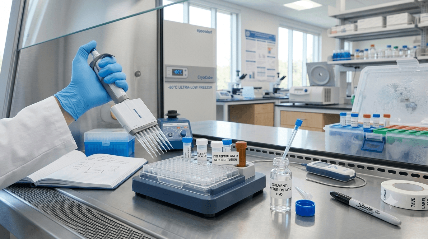 Practical Considerations for Lyophilized Peptide Reconstitution